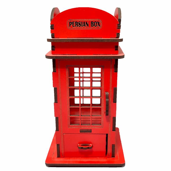 جامدادی رومیزی پرشین باکس مدل کیوسک تلفن